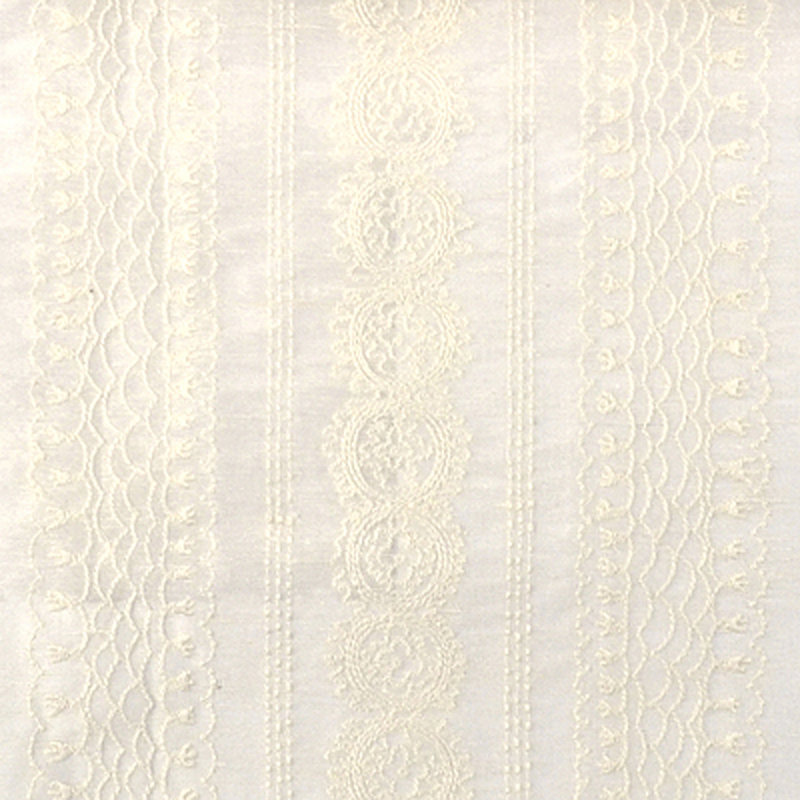 Wilkson Silk Sheer Fabric, Ivory