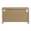 Commode 8 tiroirs brun clair