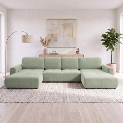 Bingo U-Shaped 6 Seater Sofa Bed