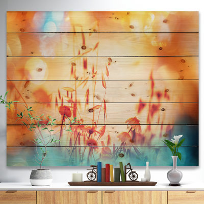 « magnifique little summer look view », impression