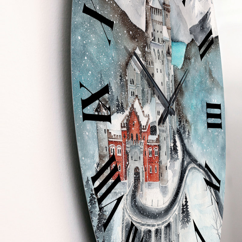 Horloge murale historique Mid-Century, Moyen