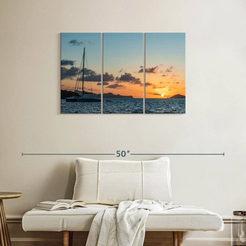 Alvord Twilight Sailing, 24" H x 38" W