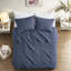 Ensembles de literie matelassés bleu marine de qualité supérieure, microfibre de polyester, style maison de campagne pour toutes les saisons