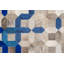 Trellis Cowhide Geometric Area Rug