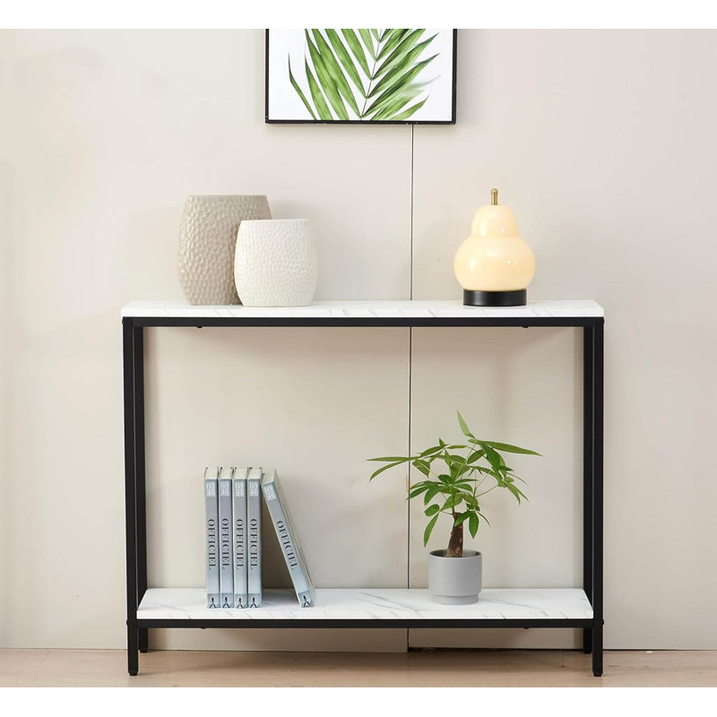 Console pour vestibule pour petites pièces, Noir