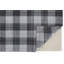 Tapis noir / gris anthracite / gris fait à la main Andale-1030203486