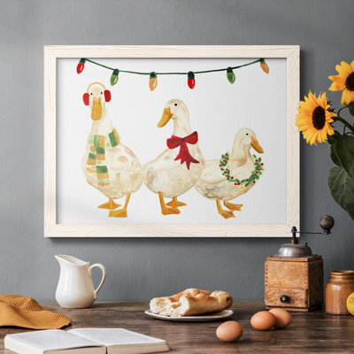 «Merry Quackmas II», reproduction d'art sur toile