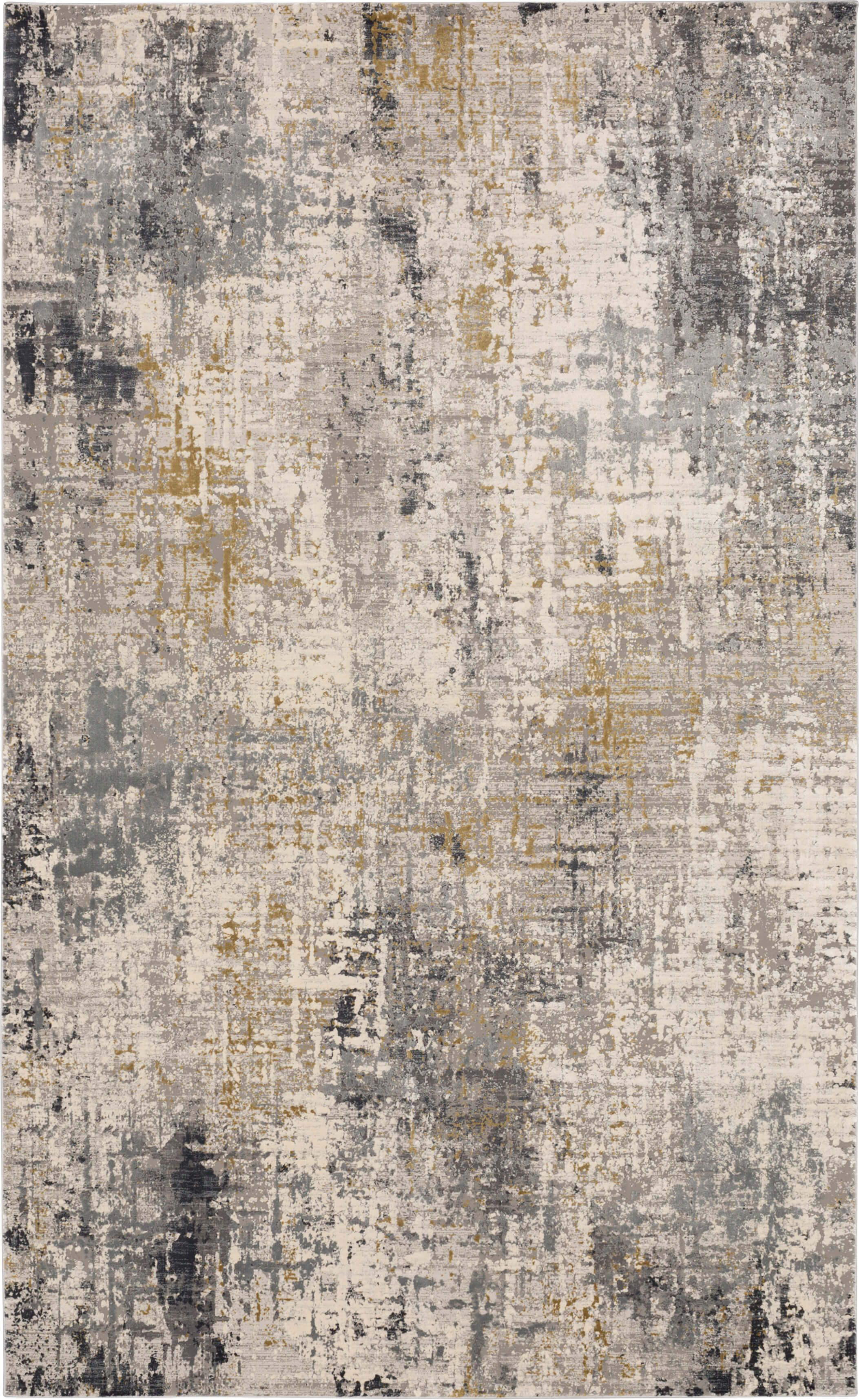 Karastan Marseille Gray/Cream Modern Abstract Area Rug & Reviews | Wayfair