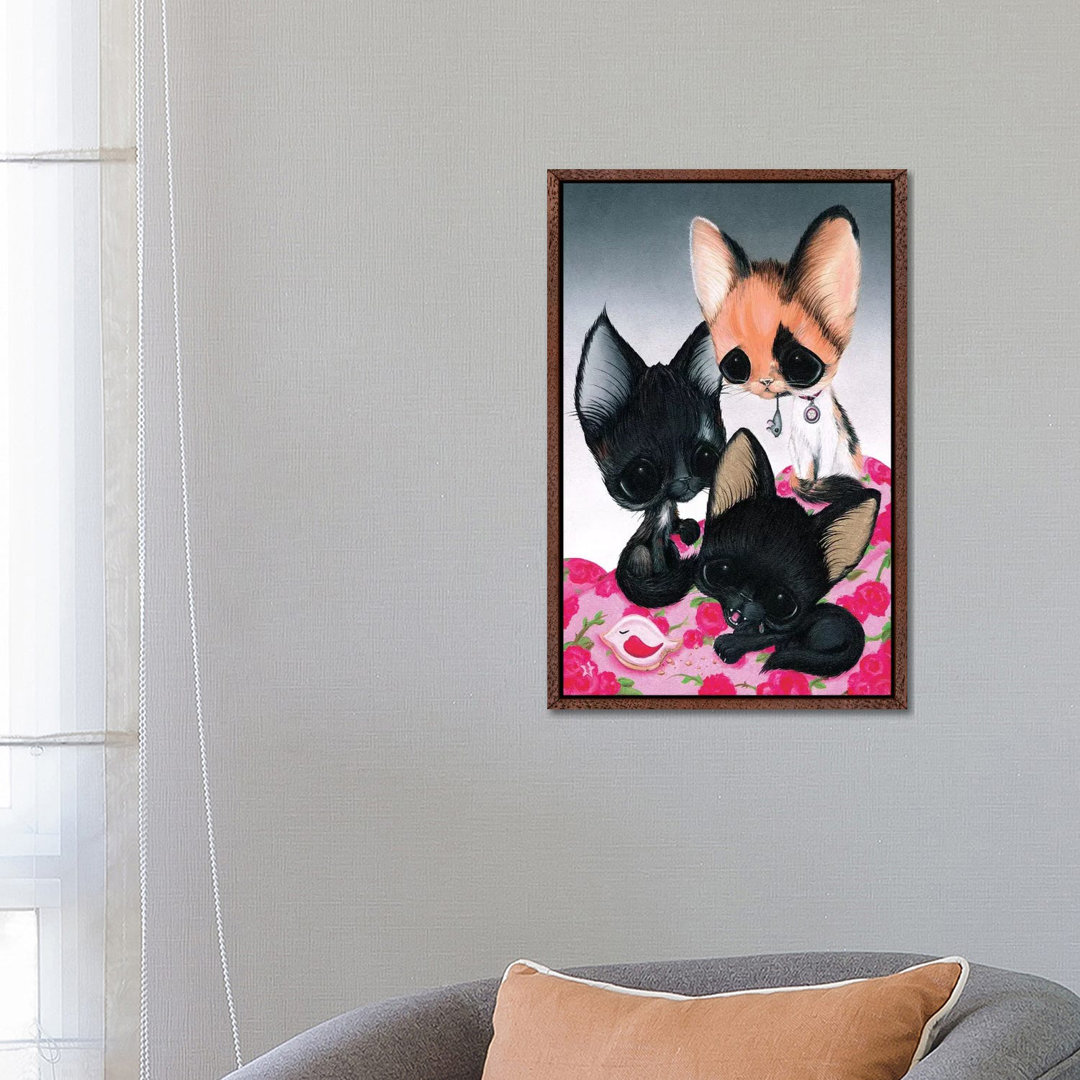 Cous Cous, Mipsy, And Chibi von Sugar Fueled - Gallery-Wrapped Canvas Giclée on Canvas