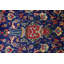 Tapis oriental rétro vintage mauve-bleu marine 10 x 13