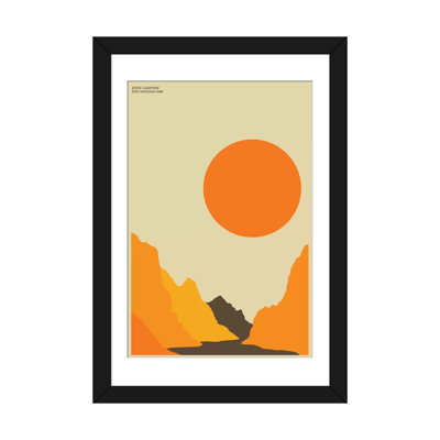 Zion, impression sur toile tendue