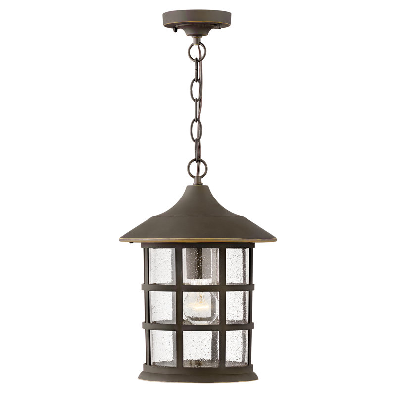 Freeport 1 - Light Lantern Geometric Chandelier, Oil Rubbed Bronze
