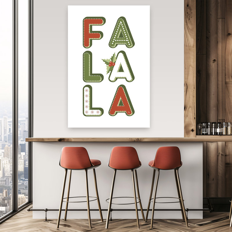 Impression d'art mural Falala Christmas, H 60 po x l 40 po