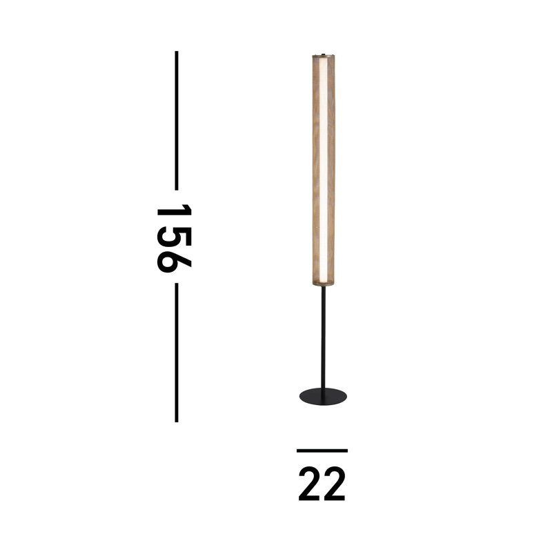 Daouia 156 H cm Traditional Floor Lamp