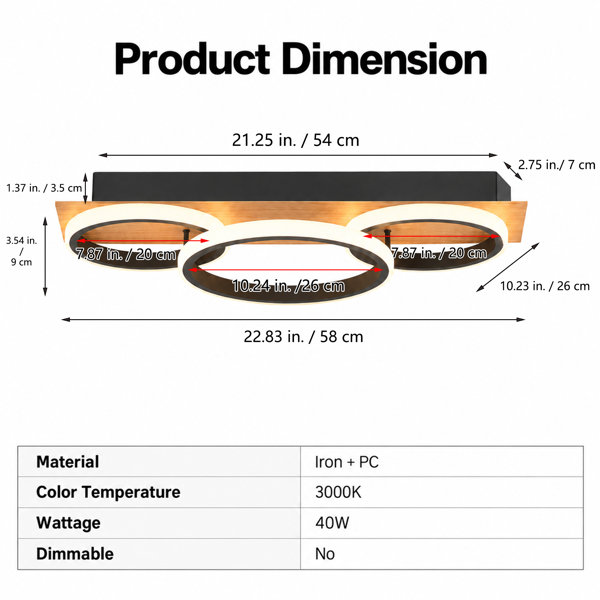 Product Dimensions