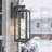 Outdoor Wall Sconce,Exterior Wall Lighting Fixture,Front Door Wall Mount Lighting, Exterior Waterproof Wall Lantern For Garage,Patio (Black,1 Pack)-1645417336