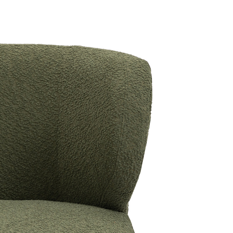 Jann 74cm Wide Bedroom Chair, Green