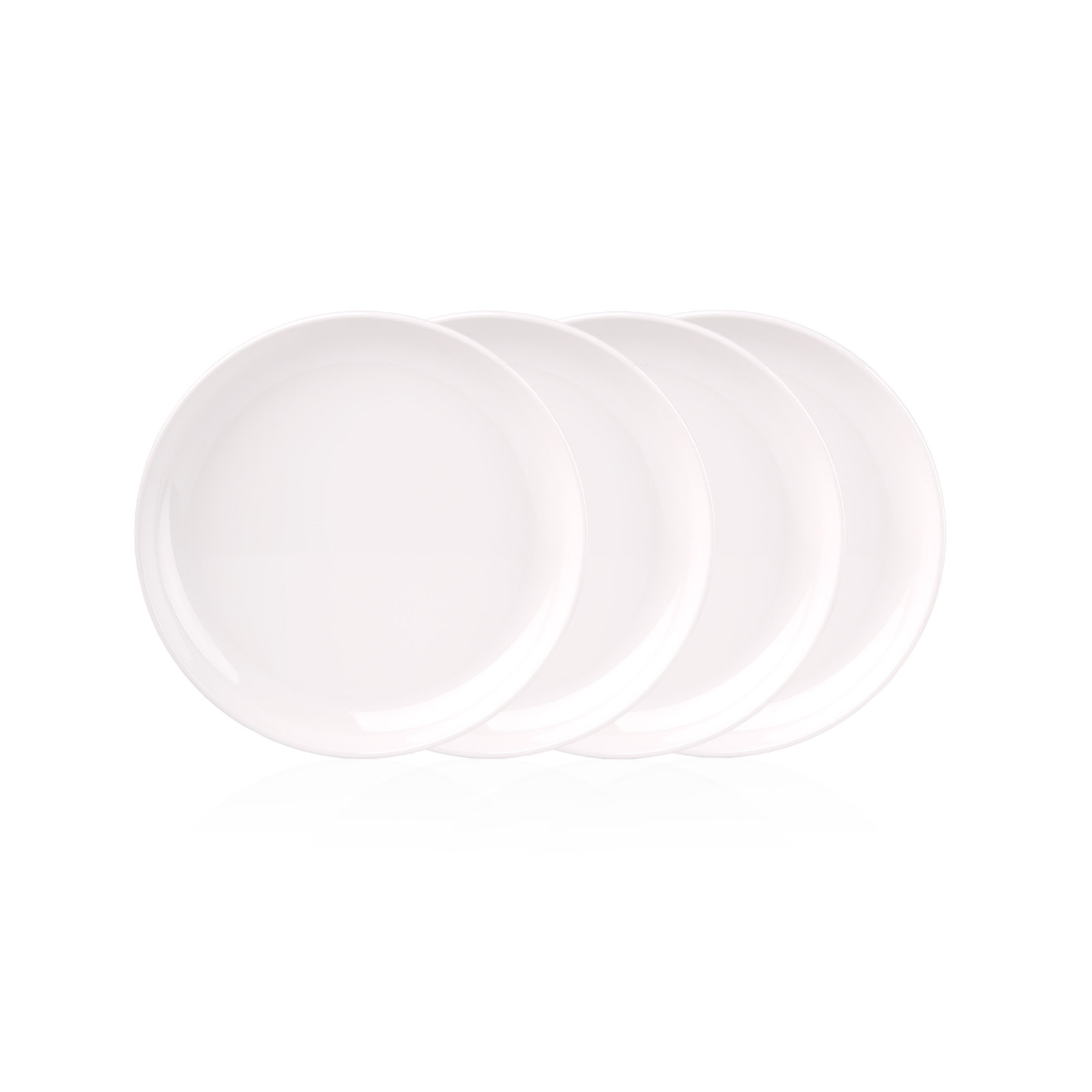 Marbella Melamine Stacking Salad Plate, White