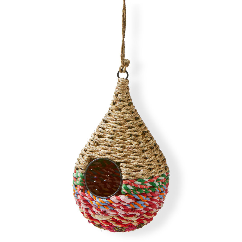 Seagrass Bird House Red Multi Iron Everyday