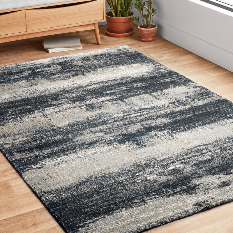 Tergel Abstract Indoor Rug, Rectangle 7'10" x 10'10"