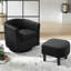 Chaise rembourrée avec repose-pieds-1756058265