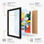 Rhythm Geometric - Framed Print-1067922573-1067922614