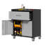 Heavy-Duty Metal Rolling Tool Cabinet with Drawer & Locking Doors, Mobile Garage Storage Cabinet-511552200