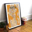 Seattle City Map - No Frame Print-1327293150