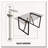 Industrial Rectangular Dining Table-847403459