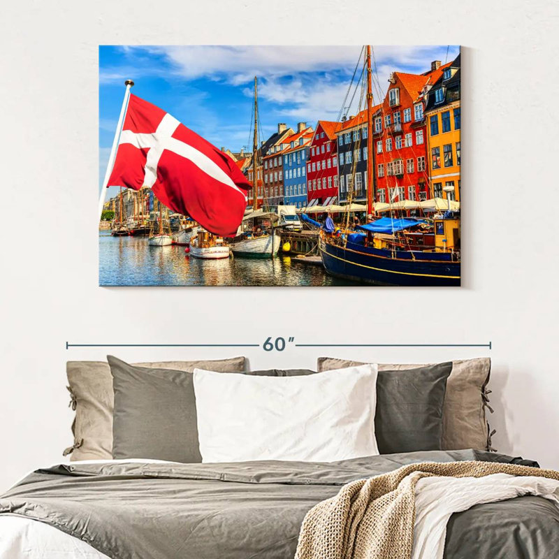 Mehar Copenhagen Port Boats, 34" H x 51" W