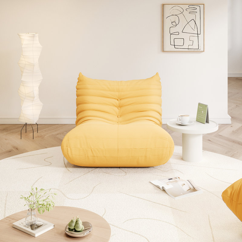 Fauteuil à billes 34,2 po Abbie, Boucle jaune