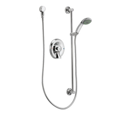 Robinet de douche commercial avec poignée levier