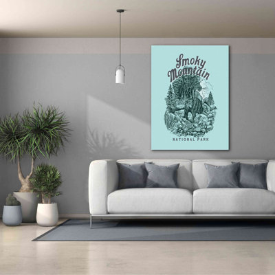 'Smokies' by Rachel Caldwell, Canvas Wall Art