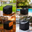 Housse de chaise de patio résistante à l'eau pour chaises de salle à manger et sièges de patio