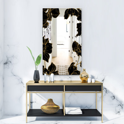 Miroir de salle de bain Botanical Obsidian
