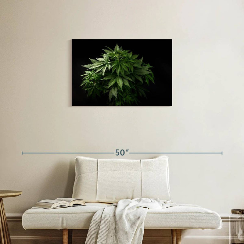 Senne Marijuana Cluster, 20" H x 30" W