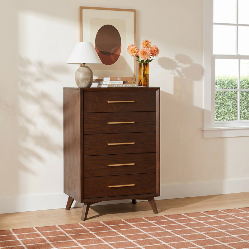 Capricorn 28'' W 5 - Drawer Dresser