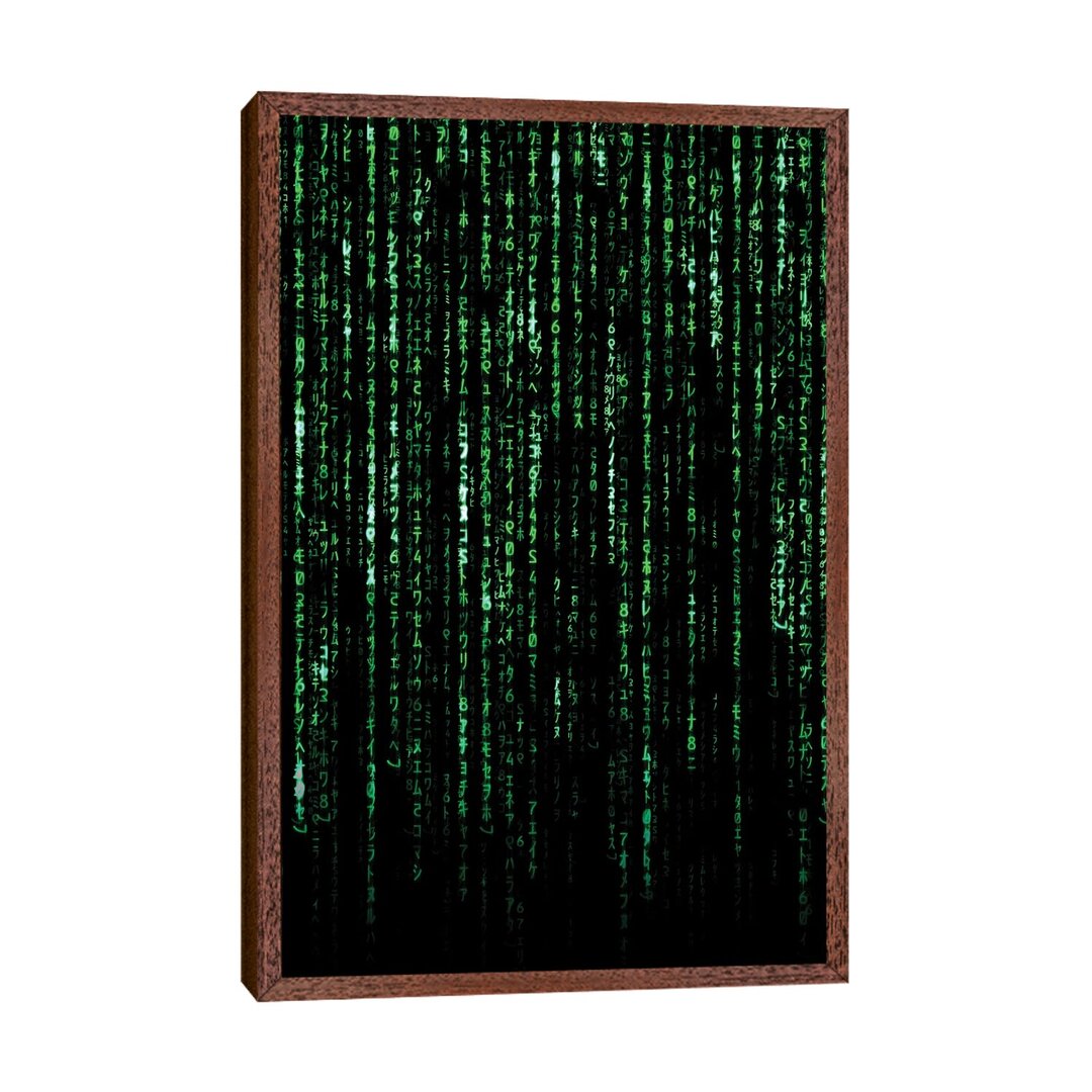 Leinwandbild Matrix Code von Nikita Abakumov