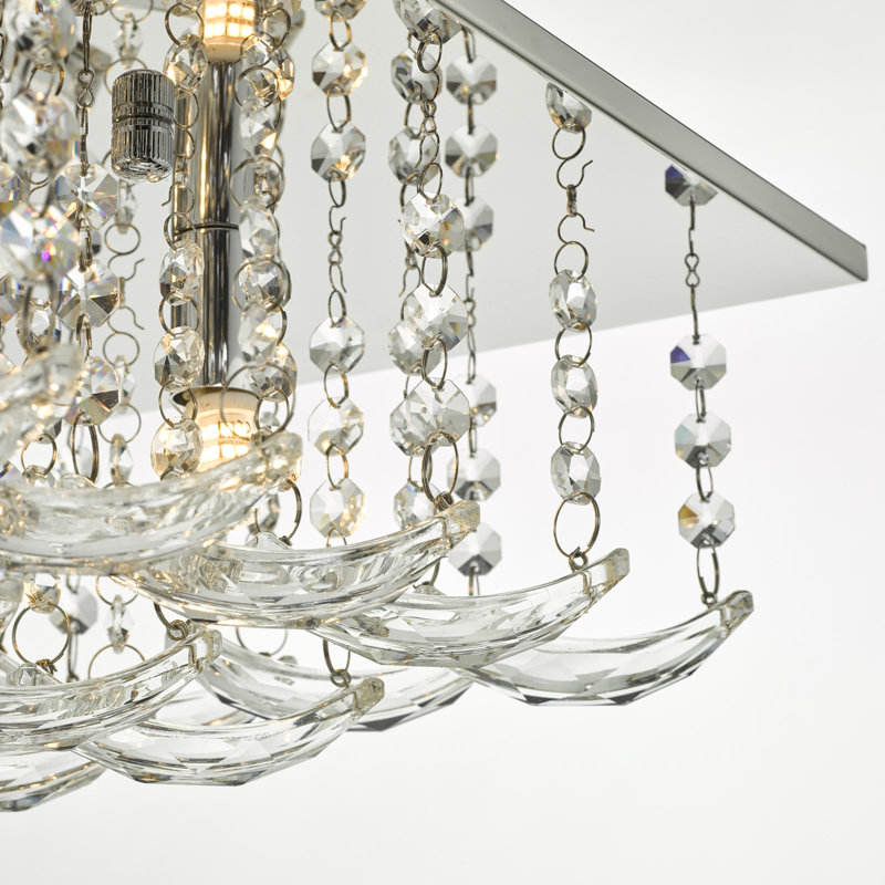 Bradyn Crystal Flush Mount