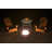 Round Steel Propane Fire Pit