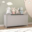 Boîte de rangement en bois pour enfants avec couvercle à charnière pour enfants de 2 ans et plus-842543817