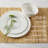 Mikasa Patterson 12-Piece Lightweight Chip-Resistant Bone China Dinnerware Set, Service for 4