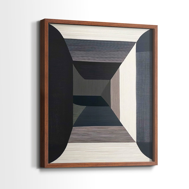 "ABSTRACT Series DCLxxxx" par J Paul, Noyer, H 21 po x l 17 po