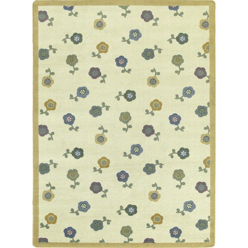 Tapis Just For Kids Awesome Blossom, Rectangle 7 pi 8 po x 10 pi 9 po