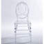 Chaises de salle à manger en plastique transparent 4 - 220 Lbs, facile à assembler et radiant 4, 19,22 po de profondeur, fabrication