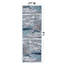 Tapis gris / bleu / blanc Willington-456081076