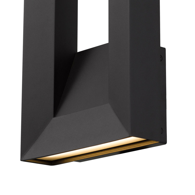 Applique murale à DEL de 16 pouces, DEL brillante écoénergétique, 1217 lumens avec 30 W, 3 températures de couleur sélectionnables 3000 K / 4000 K 5000 K, gradateurs compatibles à intensité variable, diffuseur en verre blanc gravé, facile