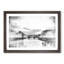 Ponte Vecchio Bridge In Florence Italy - Single Picture Frame Painting on MDF-56758535-56758534