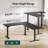 75" Adjustable L-Shaped Standing Desk-203892019-226597428