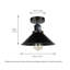 Harpers Semi Flush Mount